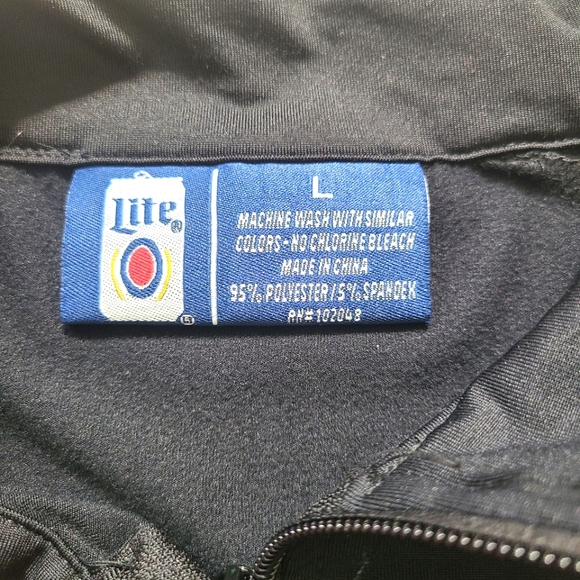 Panthers Miller Lite Jacket Size L New - Picture 4 of 4